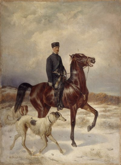 The Hunter by Nikolai Yegorovich Sverchkov