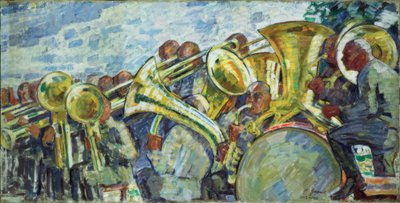 A Brass Band by Nikolaj Pawlowitsch Uljanow