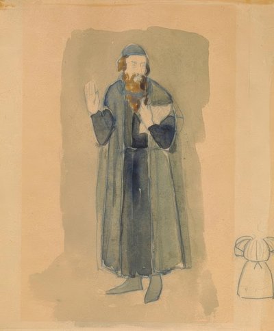 Pushkin, Alexander; Russian Poet by Nikolaj Pawlowitsch Uljanow