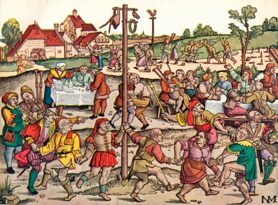 Villagers Celebration, c1530, 1949 by Nikolaus Meldemann