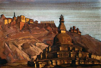 Tibetan Landscape by Nikolay Konstantinovich Rerich