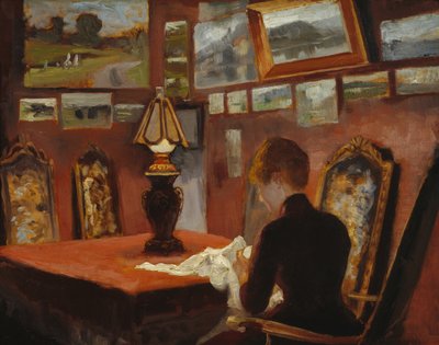 Their Home in Copenhagen (The Wife) by Nils Hansteen