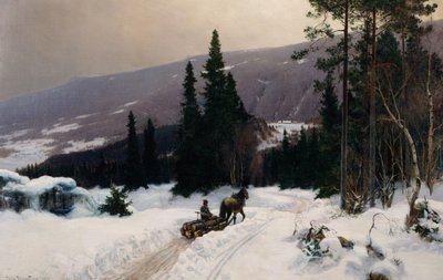 Winter by Nils Hansteen