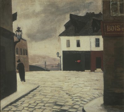 Boulevard Montmartre in Paris by Nina Yakovlevna Simonovich Yefimova