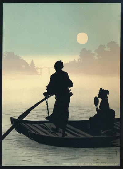 Silhouette Fast Process Inks, 1917 by Nippon Yusen Kaisha