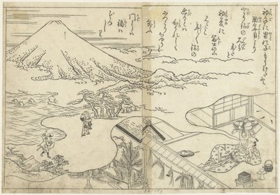 Dreaming of Fuji by Nishikawa Sukenobu (attributed to)