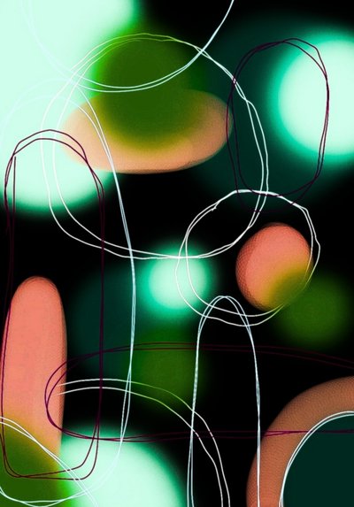 Abstract Painting No. 01 by Nomi Morina