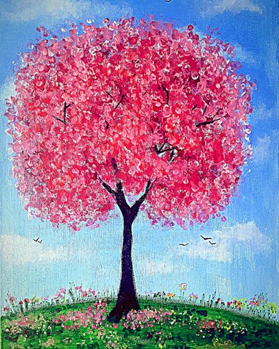 Cherry Blossom Tree by Nomi Morina