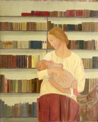 Yvonne with Vincent at Ten Weeks by Nora Summers