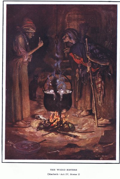 The Weird Sisters (MacBeth) by Norman Mills Price