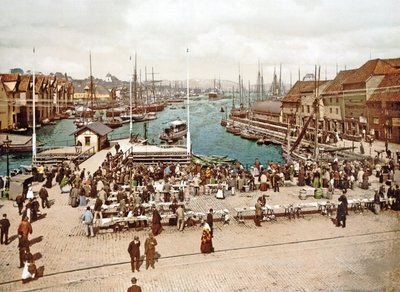 Fisketorget, Bergen by Norwegian Photographer