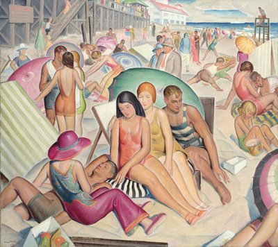 On Rehoboth Beach, Delaware by Norwood MacGilvary
