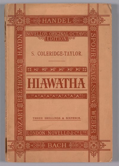 The Song of Hiawatha Op.30, 1900 by Novello and Company