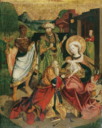 Adoration of the Magi by Oberösterreichischer Maler