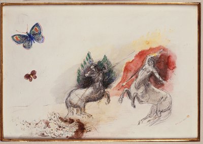 Battle of the Centaurs by Odilon Redon