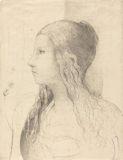 Brunnhilde by Odilon Redon