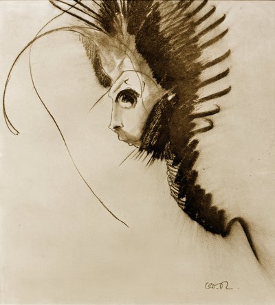 The Dragon by Odilon Redon