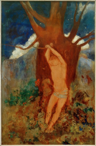 Saint Sebastian by Odilon Redon