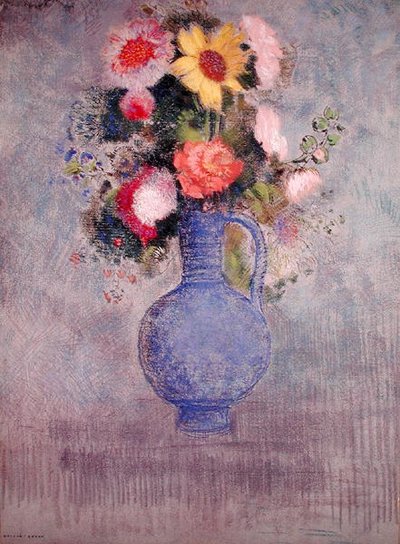 Flowers by Odilon Redon