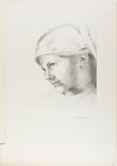 Girl by Odilon Redon