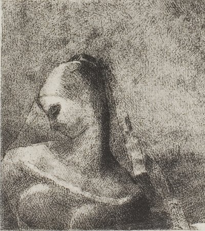Helen - Ennoia (plate 10 of 24) by Odilon Redon