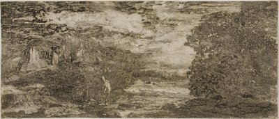 Horseman Under a Stormy Sky by Odilon Redon