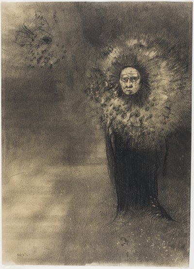 Human Plant by Odilon Redon