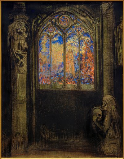 Church Window by Odilon Redon