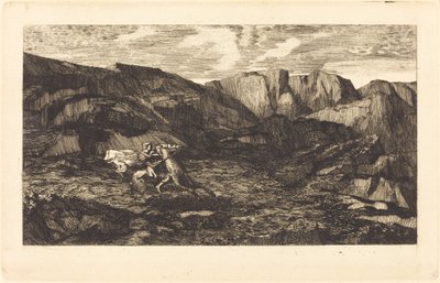 Fear by Odilon Redon