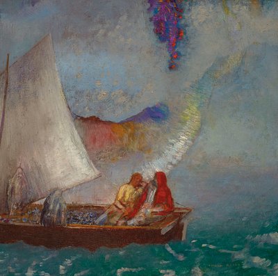 The Grey Sail, c.1900-05 by Odilon Redon