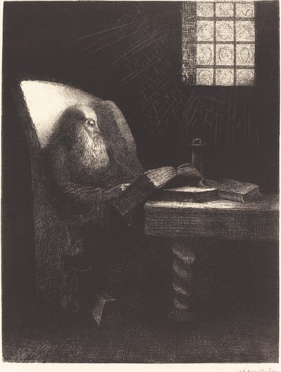 The Reader by Odilon Redon