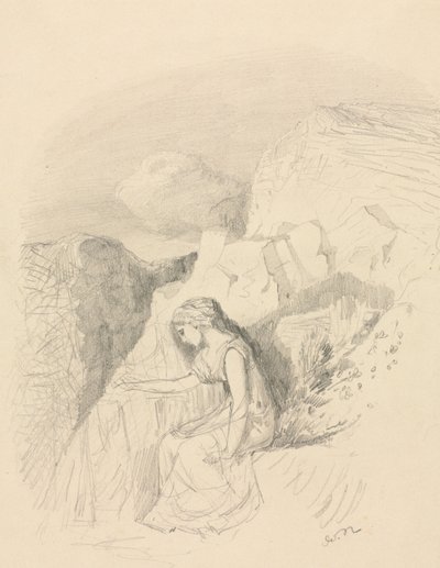 Melancholy, c1868 by Odilon Redon
