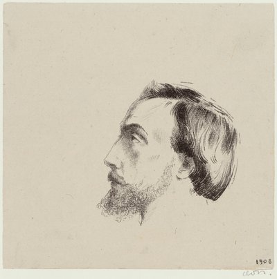 Miguel Llobet by Odilon Redon