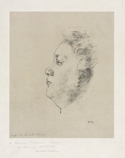Mlle. Juliette Dodu, 1904 by Odilon Redon