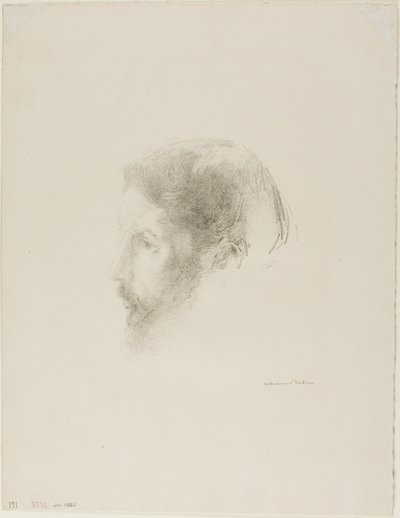 Pierre Bonnard by Odilon Redon