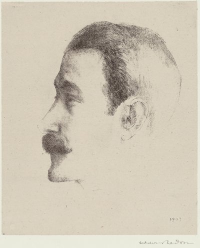 Ricardo Viñes by Odilon Redon