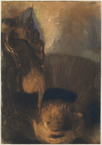 Saint George and the Dragon by Odilon Redon