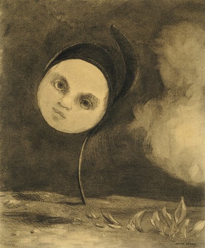 Strange Flower by Odilon Redon
