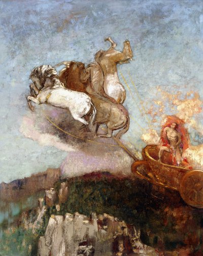 The Chariot of Apollo by Odilon Redon