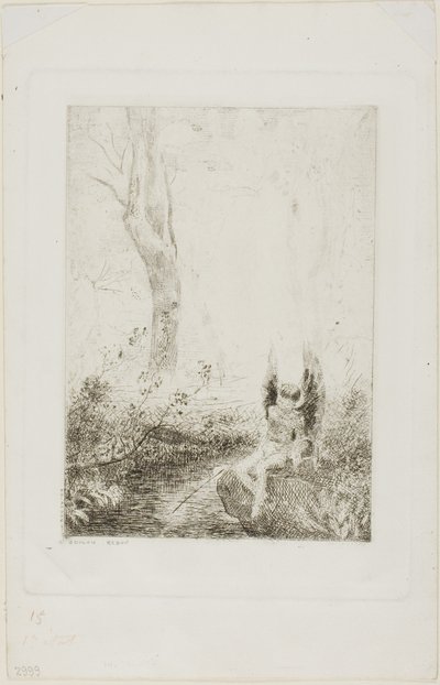 Tobias by Odilon Redon