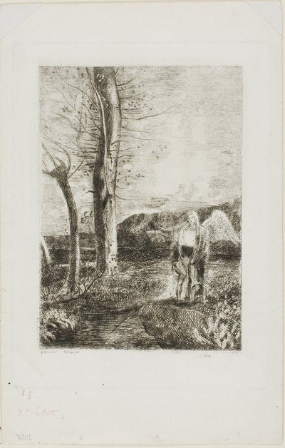 Tobias by Odilon Redon