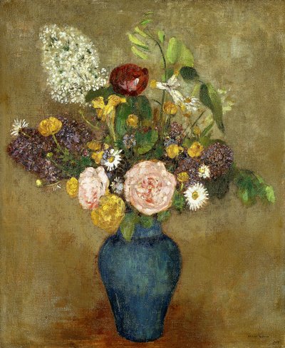 Vase of Flowers by Odilon Redon