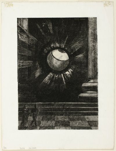 Vision, plate eight from In Dreams by Odilon Redon
