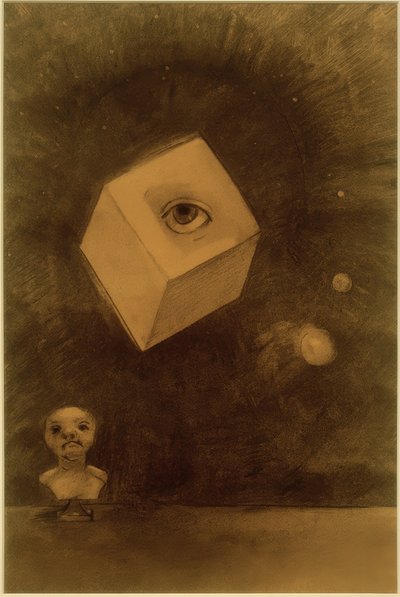 Dice by Odilon Redon