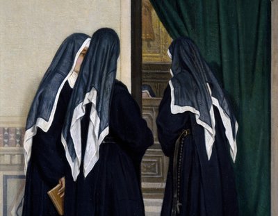 At the Chorus by Odoardo Borrani