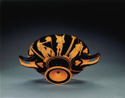 Attic red-figured kylix by Oedipus Painter