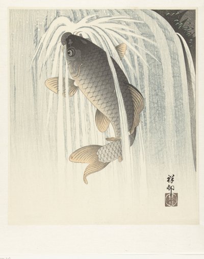 Carp by Ohara Koson