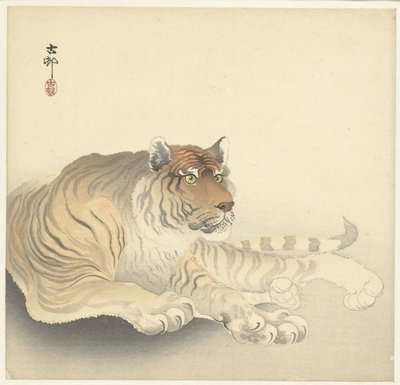 Tiger by Ohara Koson