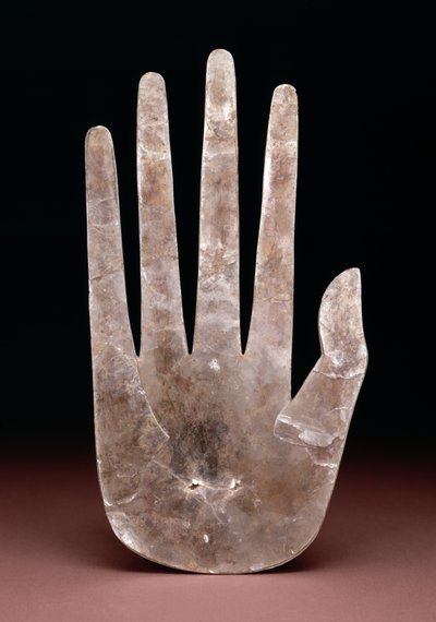 Hand-Shaped Cutout (200 BC-400 AD) by Ohio Hopewell culture
