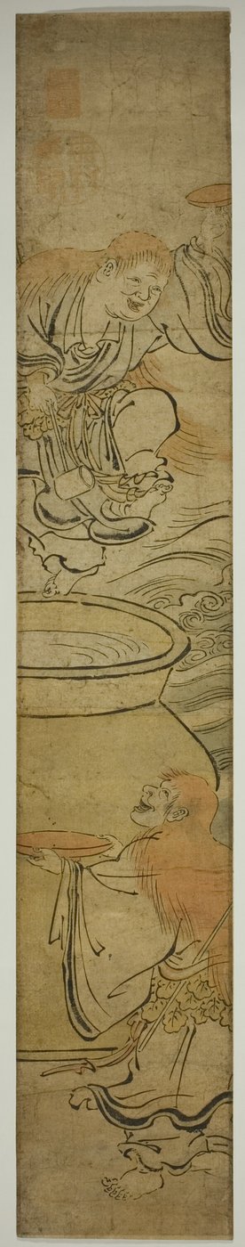 Drunken Goblins by Okumura Masanobu